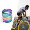 1 1/8 Inch Headset Spacer with Stem Top Cap Bolt Kit Rainbow 28.6mm Fork Tube Washer Cover