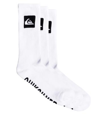 Quiksilver AQYAA03311 Men's Mountain Wave Logo Socks, Sizes 25cm-27cm, WBB0
