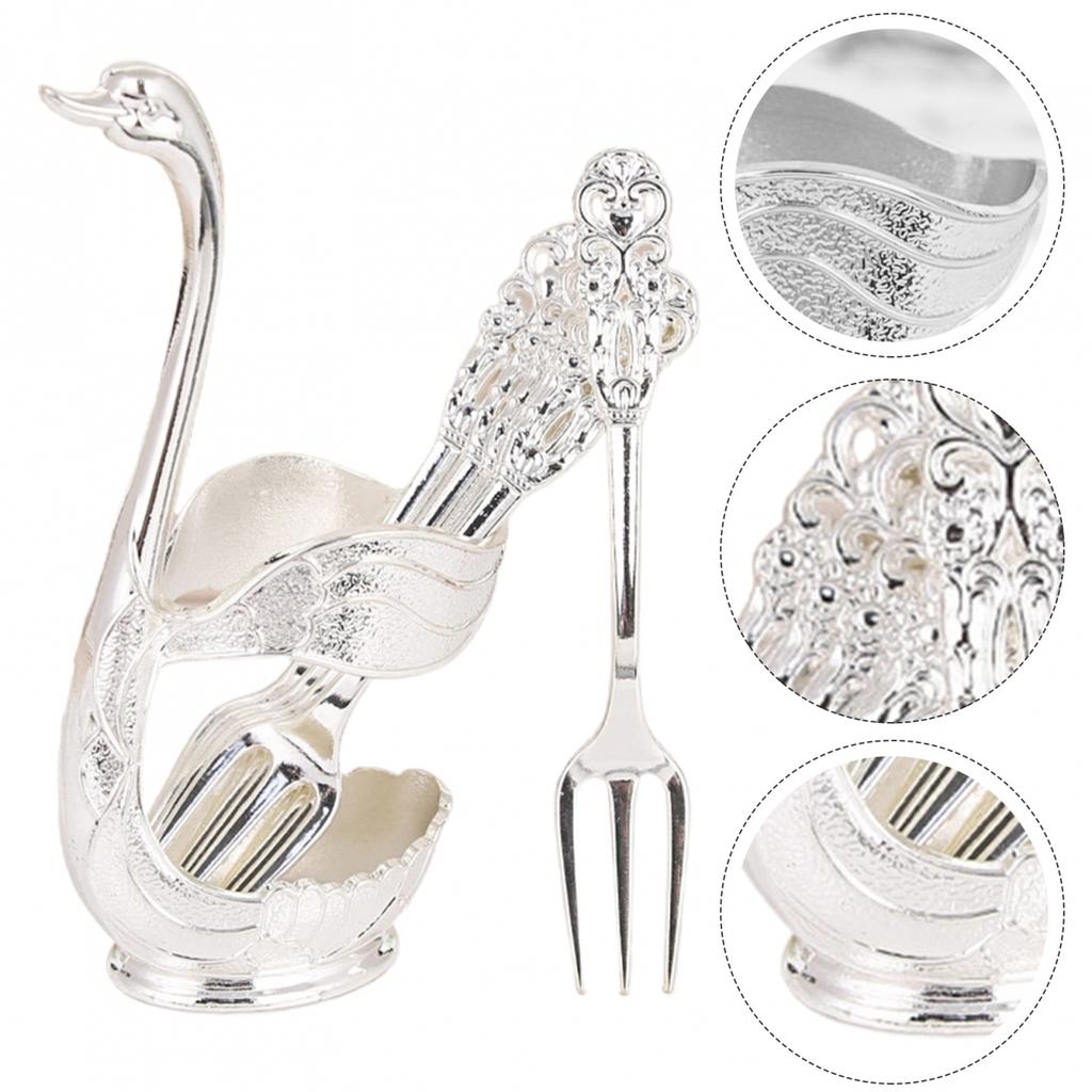 Dortová lžička Držák podstavce Labuť Dekorativní Vysoká kvalita