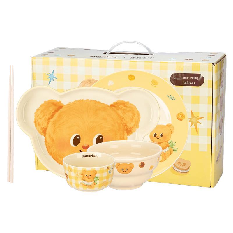 Modern Housewife Butter Bear Underglaze Tableware Set