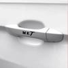 4PCS Car Door Handle Sticker Vinyl Film PVC Decals Auto Decor Accessorires For Lincoln CONTINENTAL MKZ MKT MKC NAVIGATOR MKS MKX