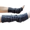Women Winter Warm Crochet Knit High Knee Leg Warmer Leggings Boots Decor Socks