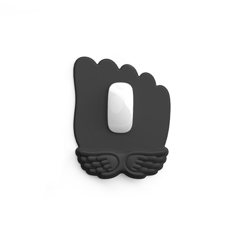 Silikon-Memory-Schaum-Handgelenkauflage für Maus und Tastatur mit Handyhalter