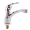 Single Cold Bathroom Basin Faucet, Zinc Alloy Chrome Plated Sink Water Tap With Modern Design For Vanity Bathroom Accessories