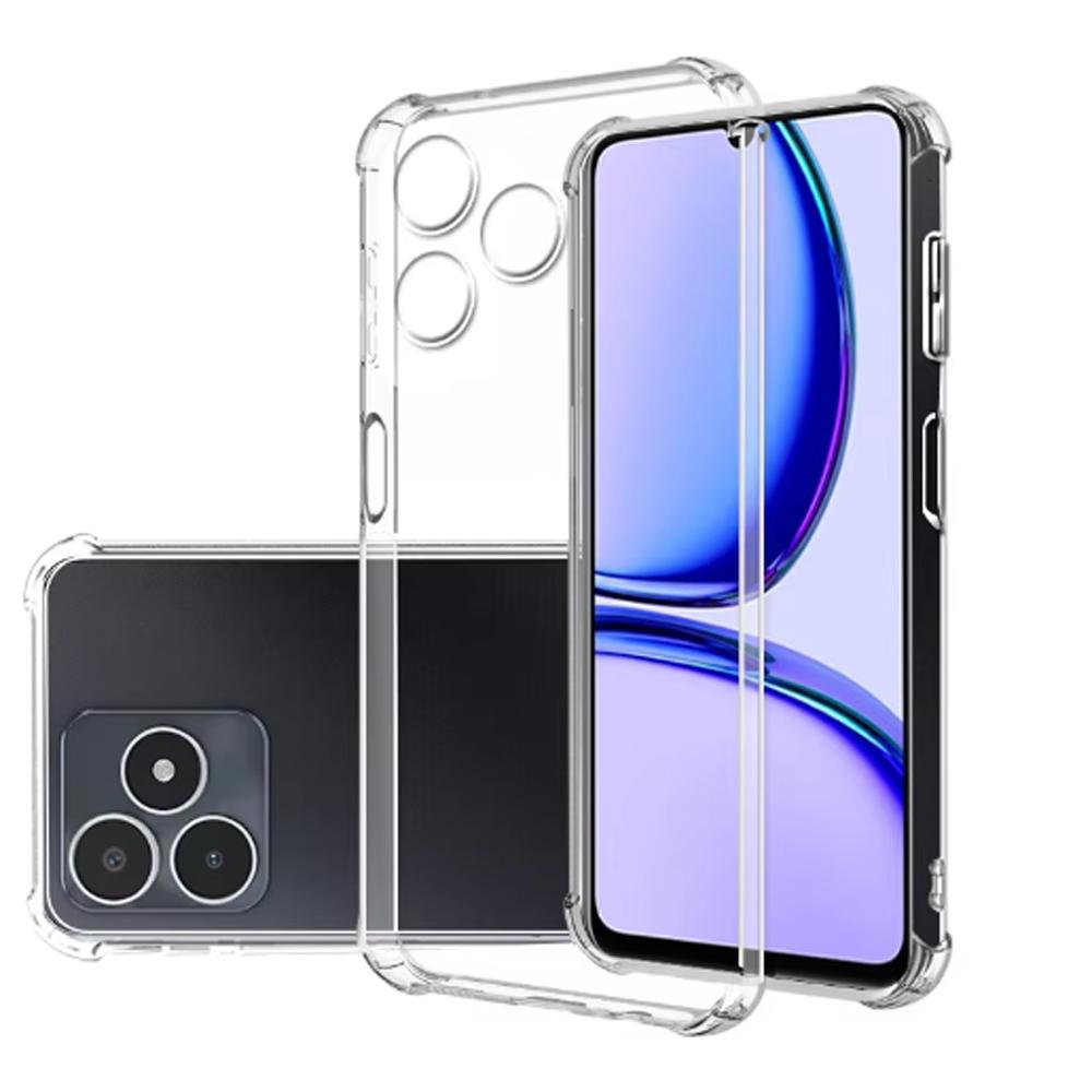 Umhängekette Lanyard Stoßfeste Silikon Handyhülle Für OPPO Realme Note 50 60 C53 C51 C63 C61 4g C63 5g Klare Bandabdeckung