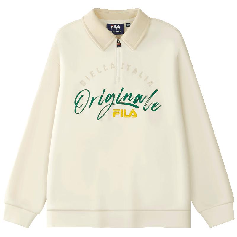 

FILA Kids Fleece-Lined Logo Pullover Sweater 140