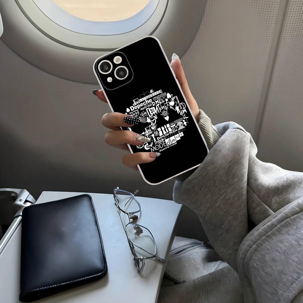 D-Depeche Mode Rock-ES Band Case For Iphone 17 16 15 Pro Max 11 12 13 14 Pro Plus Phone Cover