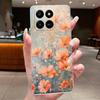 For Honor 400 Smart 5G Case Honor X7d 4G 5G Cover Clear Luxury Fashion Butterfly Flower Soft TPU Silicone Transparent Phone Case