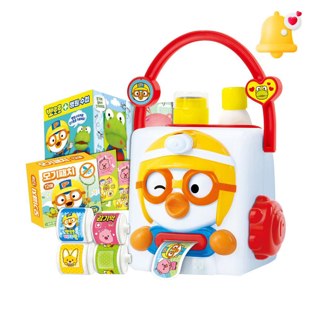 [pororomall] Pororo Band-Aid Sticker Pretend Play Set