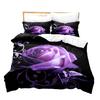 Love Red Rose Nevresim Takımı Housse De Couette Mutlu Sevgililer Günü/evlilik/düğün Nevresim Takımı Dropship Yatak Takımı - Çarşaf Yok