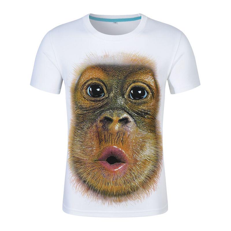 3D Flame Phoenix Print T-shirt Summer Large Size Casual Men's and Women's Short-sleeved Tops