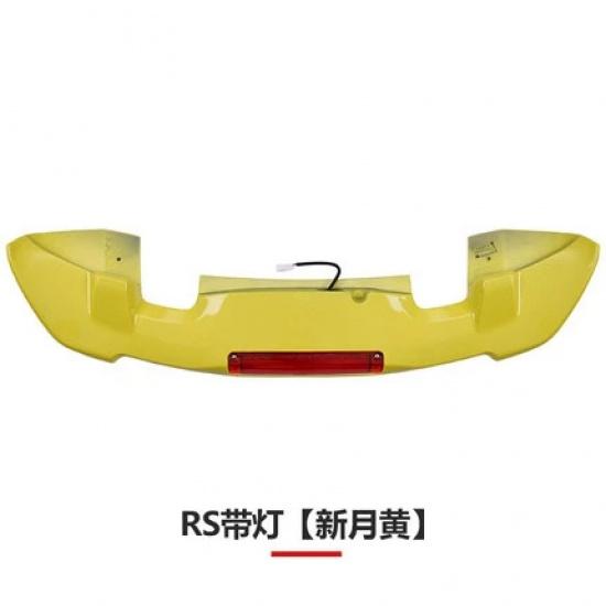 for honda fit jazz Spoiler 2014-2017 fit jazz Spoiler OYB High Quality ABSMaterial Car Rear Wing Primer Color spoiler