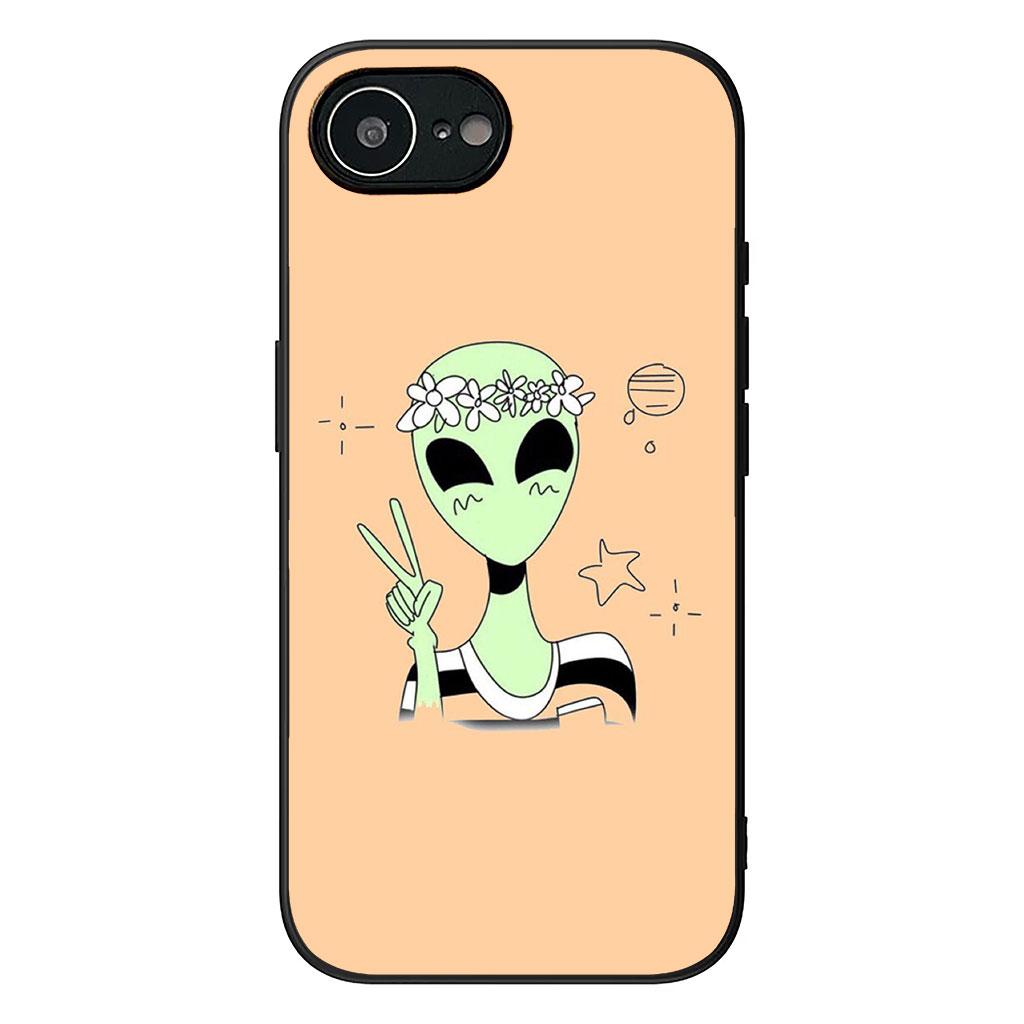 

Trippy Tie Dye Peace Alien Phone Cover Case for Xiaomi Redmi Note 15 11 9 10 Pro Plus A5 9A 9T 10A 10C 9C NFC 15C 8T Casing Redmi 9C NFC