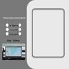 Fits 26 Changan Qiyuan A06 Models: Central Control Screen Protector & Navigation Frame Silicone Cover