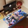 Anime L-Link Click Mouse Pad Non-slip Rubber Gamer Balance Computer Mat Decoracion Deskmat Laptop Office Large