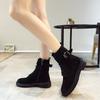 Fashion Autumn Winter Warm with Laces Female Short Shoes Round Toe Women's Ankle Boots Hot on Offer Black Boot Sale Goth New in Booties