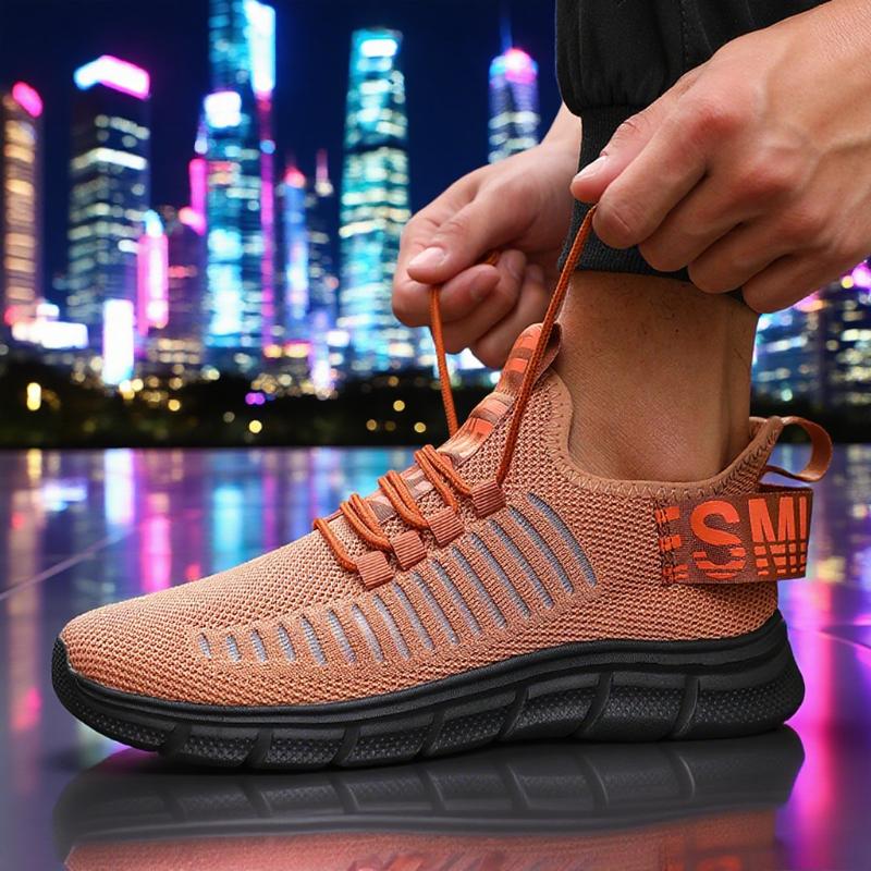 Men Running Shoes Lightweight Tenis Luxury Sneakers Soft Sole Breathable Comfortable Anti Slip New Fashionable Mesh Loafers Shoe