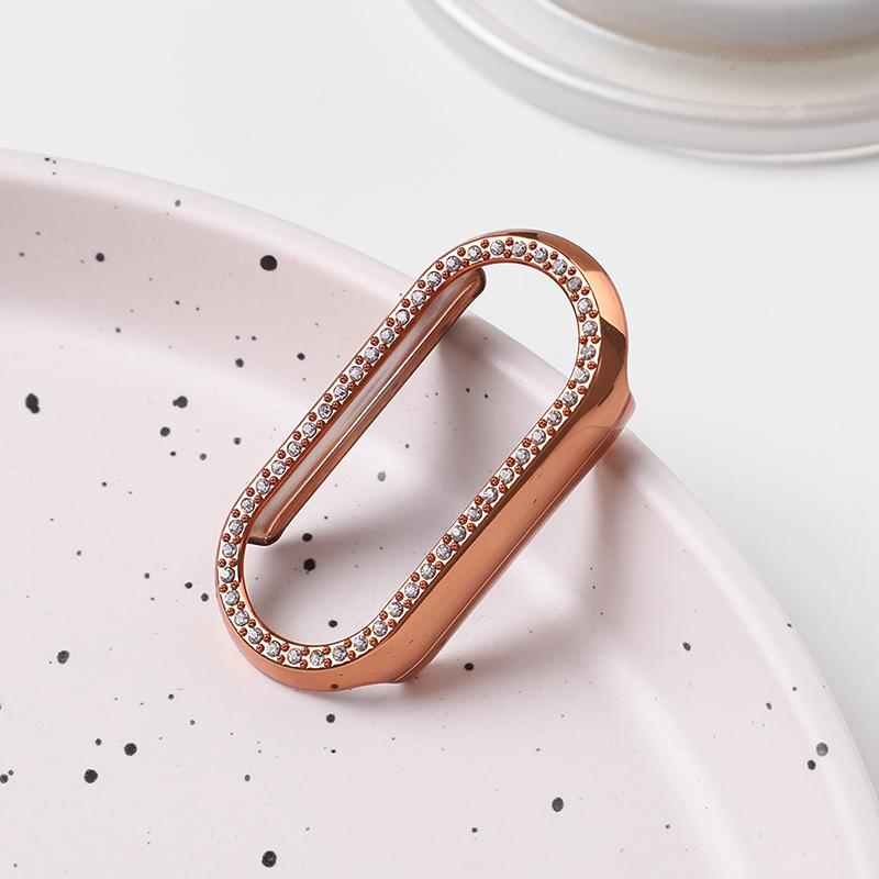 Diamond Case For Xiaomi Mi Band 9 Cover Accessories All-Around hollow PC Protective Bumper Frame shell For Xiaomi Mi Band 9 NFC