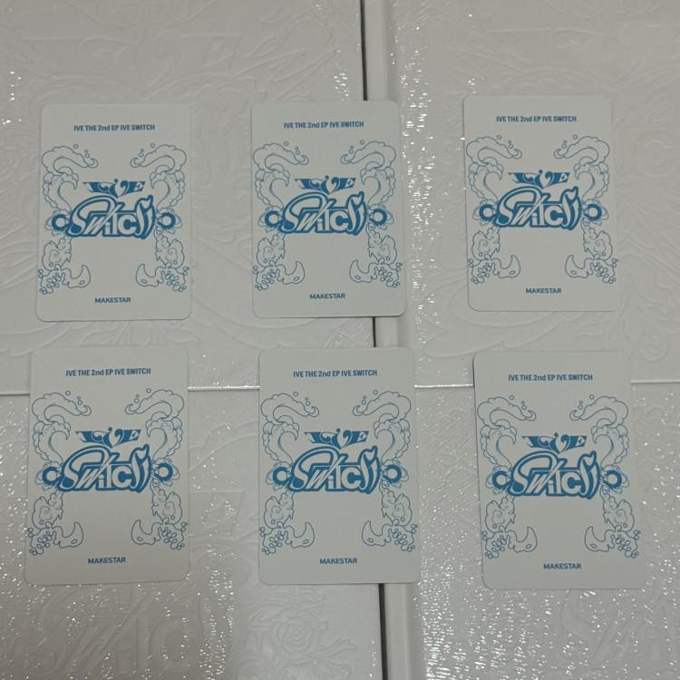 Ive 2nd Mini Album Switch Unreleased Genuine Poka Makestar Lucky Gonggood Detective Lee Seo Jinpo Poka