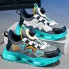 Mid-sized and older children's rotating buckle casual dad shoes autumn boys' shoes 2025 autumn new children's non-slip sneakers
