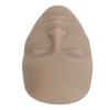 3D Makeup Practice Face Board Realistic Reusable Silicone Cosmetic Mannequin Face with 7PCS Brush