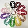 Elegant Korean Vintage Pearl Necklace Set Women Choker Chain Earrings Bracelet Wedding Bridal Formal Dress