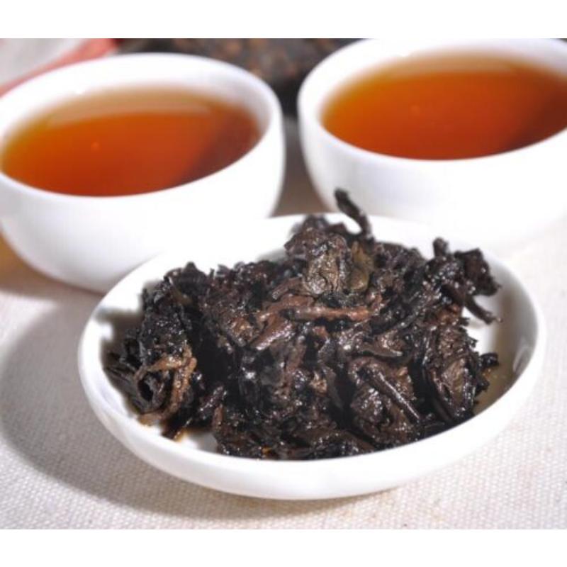 Reifer gekochter Pu'er Puer Puerh Pu-erh Teekuchen Yunnan CNNP Zhongcha 357g
