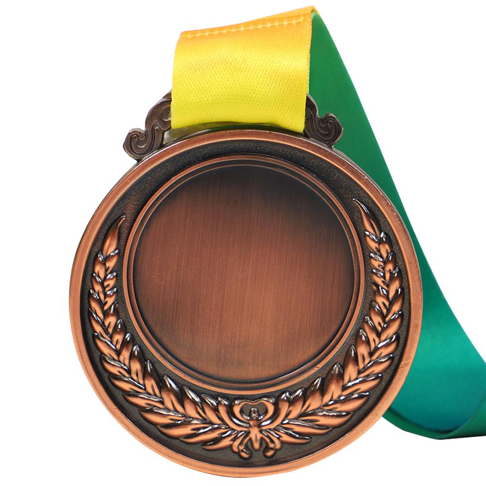 Soccer Sports Medals Zinc Alloy Football Competition Medals Wear-resistant Collection Gold Silver Bronze Supplies