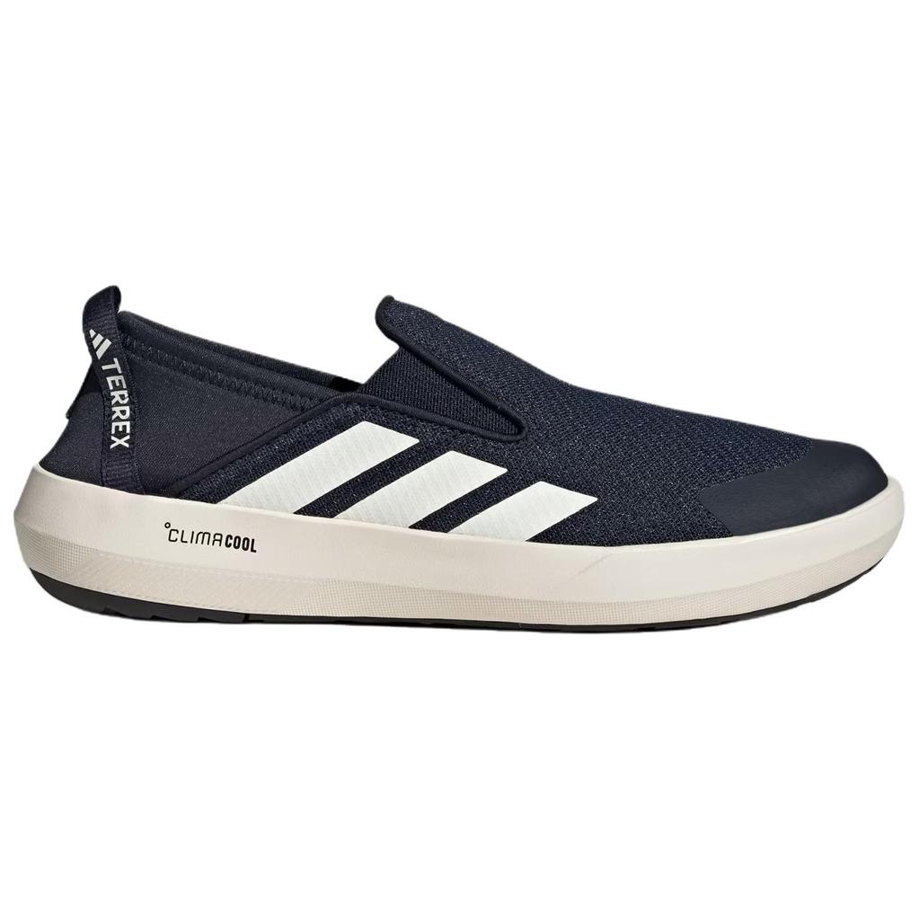 New Adidas Terrex Boat Anti Slip Wear Resistant Low Top Casual Shoes Men's Dark Blue JI3503