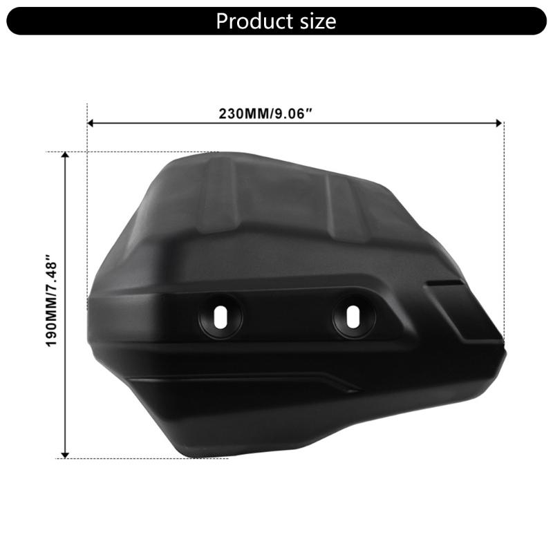 Motorcykel Handskydd Vindskydd ABS Handskydd ABS Handskydd Förbättrar körkomforten Enkel installation för Auto CT125