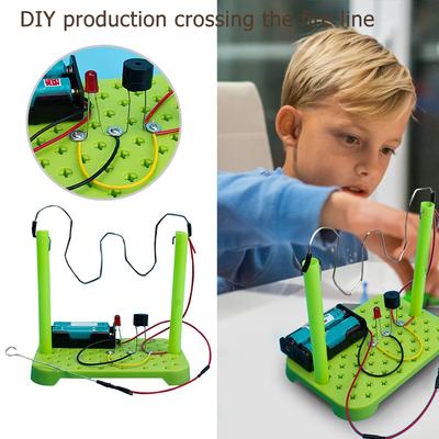 Kids DIY Science Toys Physical Scientific Experiments Circuit Kit ABS Electronic Components Children Educational Manual Toys