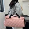 Dry and Wet Separation Sports and Fitness Bags for Going Out Large Capacity Diamond Casual Hand-held Travel Bags Can Be Put on The Lever and Shoe Bin
