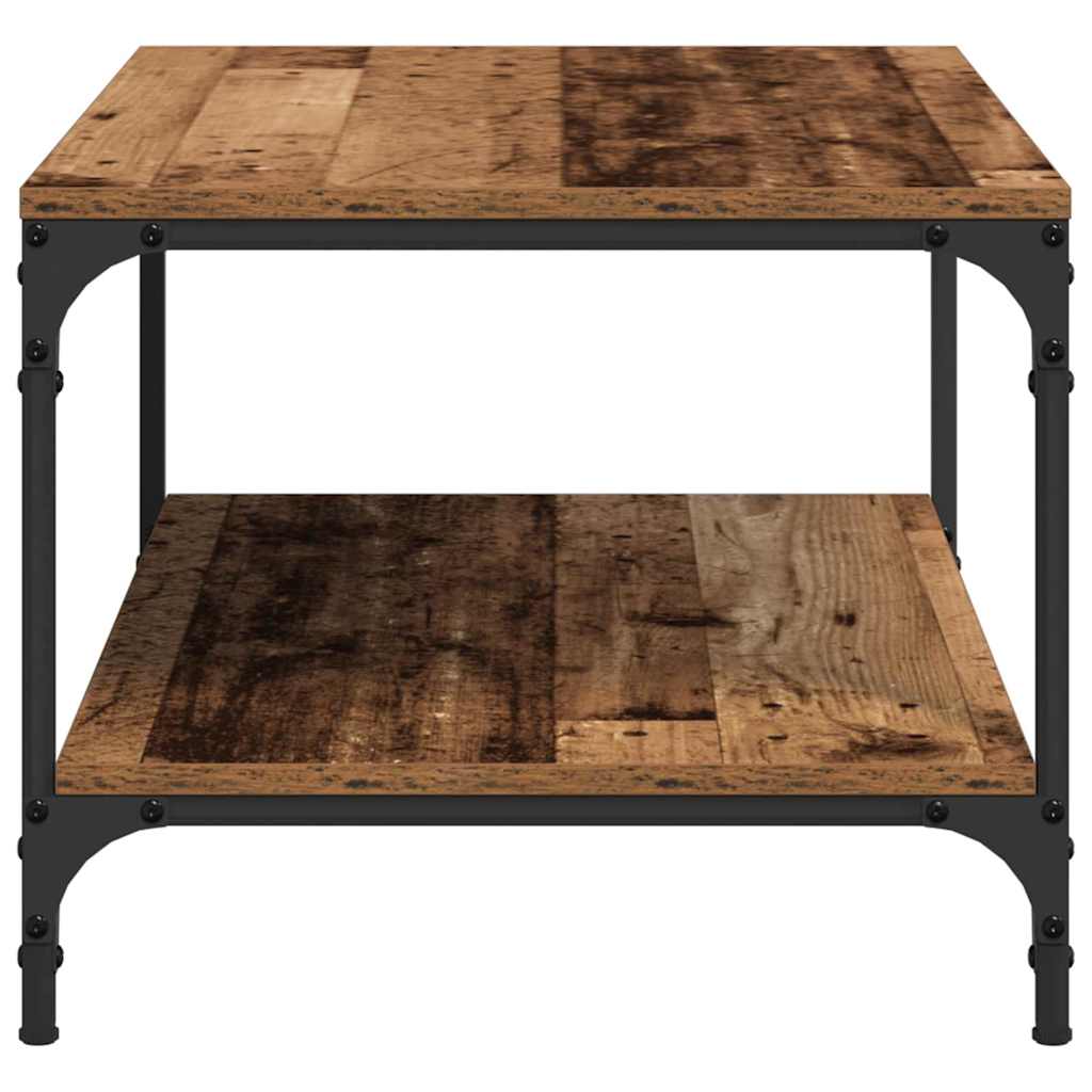 Coffee Table Reclaimed Wood Look 80 x 50 x 40 cm Engineered Wood