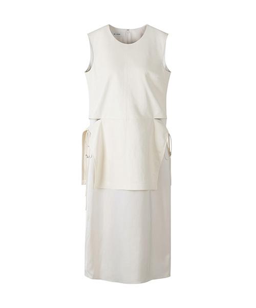 Recorde Two Wings Leather Dress_R0Das23005Ivx