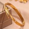Hot-selling titanium steel bracelet, girls' high-end sense of fashion, popular light luxury in Europe and the United States, Gypsy star love diamond 