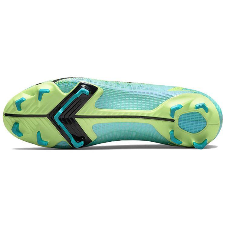 Nike Mercurial Vapor 14 Pro FG Dynamic Turquoise Lime Glow Men Sneakers Blue CU5693-403