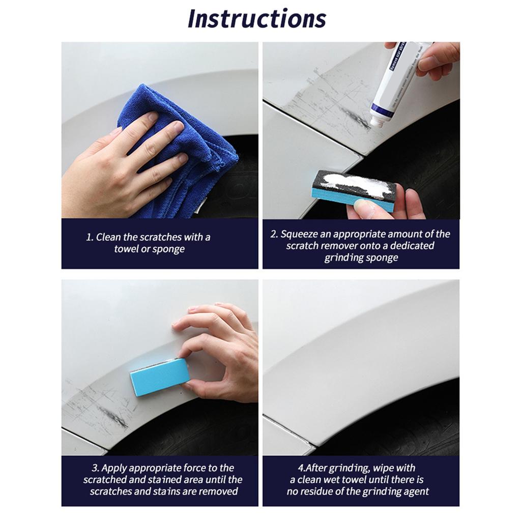 Car Scratch Repair Kits Auto Body Compound Polishing Grinding Paste Paint Care Set Practical Auto Accessories Paint