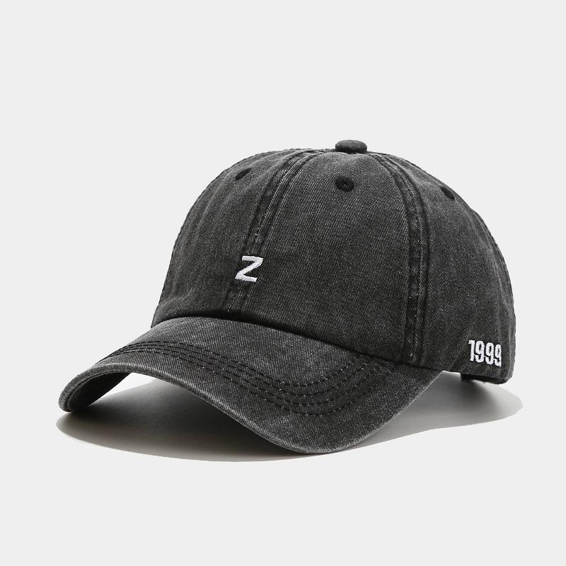 Spring and summer outdoor sunshade cap men's and women's fashion versatile Z letter sports and leisure baseball cap spring and autumn