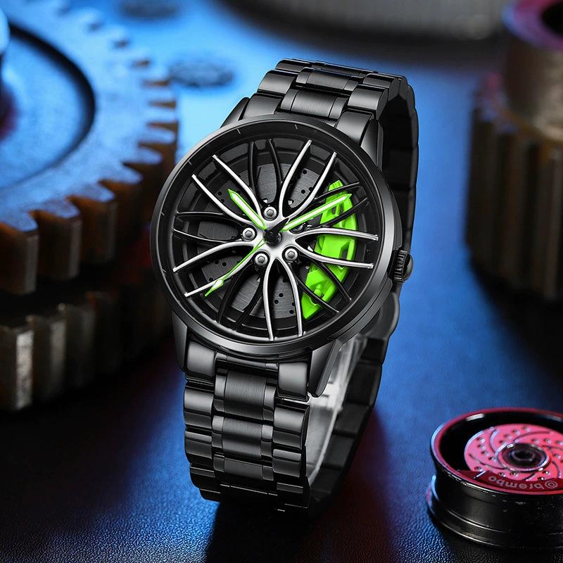 SVJ Men's Quartz Watches - Forged Hollow Design, Hot Selling Hydraulic Model.
