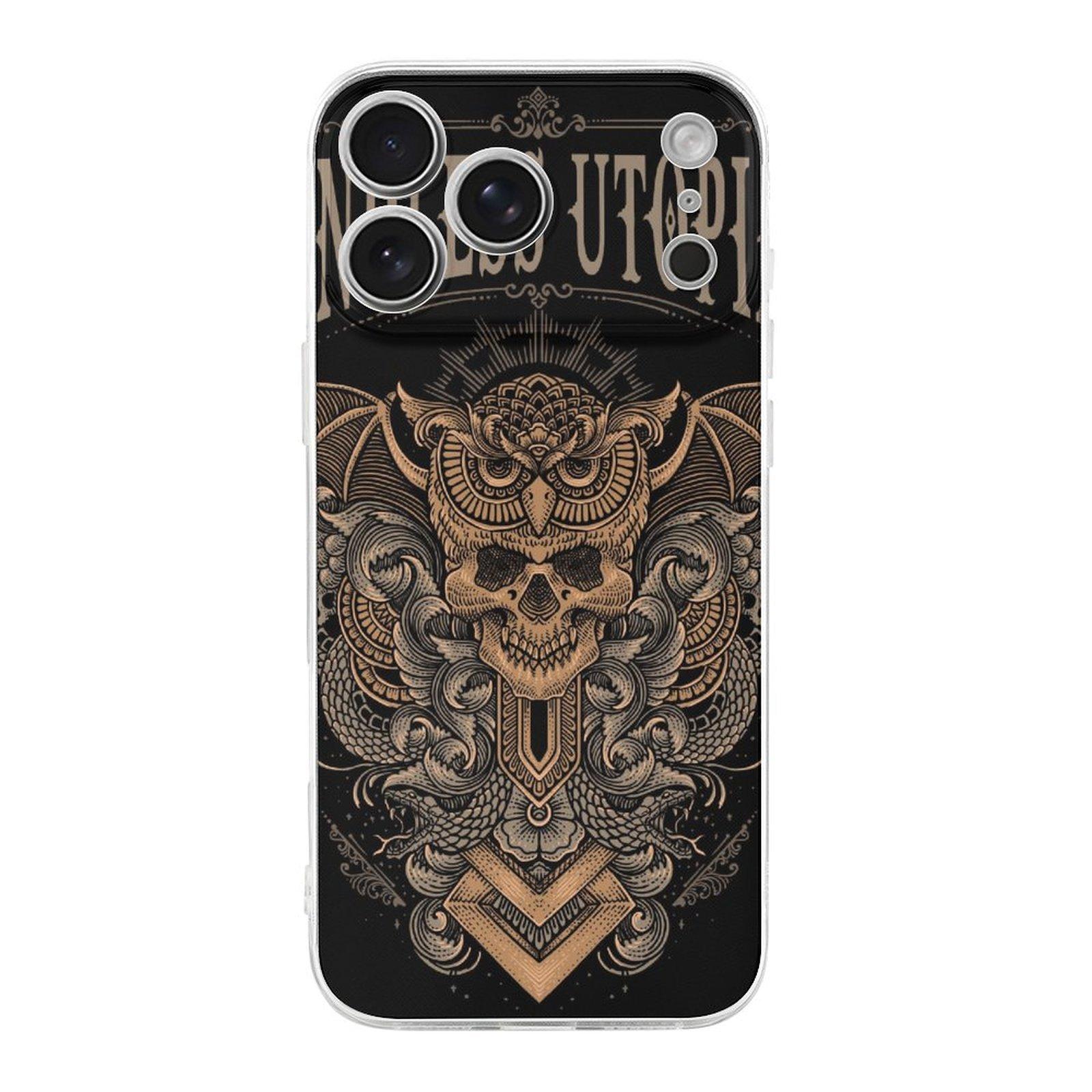 

1 Pack For iPhone 17 TPU Transparent Anti-Scratch Flexible Slim Shockproof Case Soft Protective Cover Compatible 17 17 Air 17 Pro 17 Pro Max IPHONE-17ProMax белый