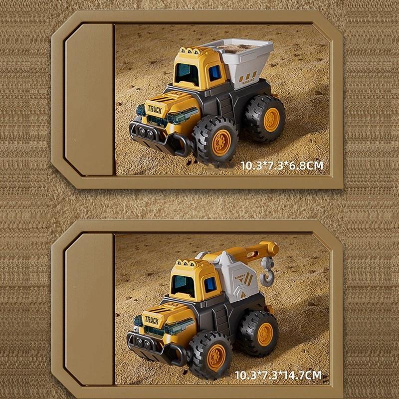 1:55 Diecast City Truck Diecast Model Fire Sanitation Engineering Car Inertial Play Vehicle Educational Toys For Children Gift