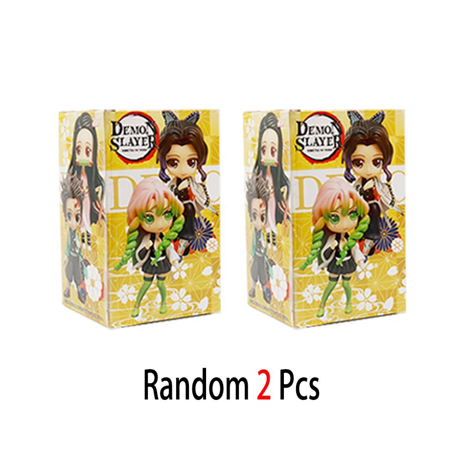 2026 NEW  Demon Slayer Blind Box Anime cartoon 6Pcs 8Pcs 12Pcs 20Pcs Sets Kimetsu No Yaiba PVC Dolls Desktop Decora