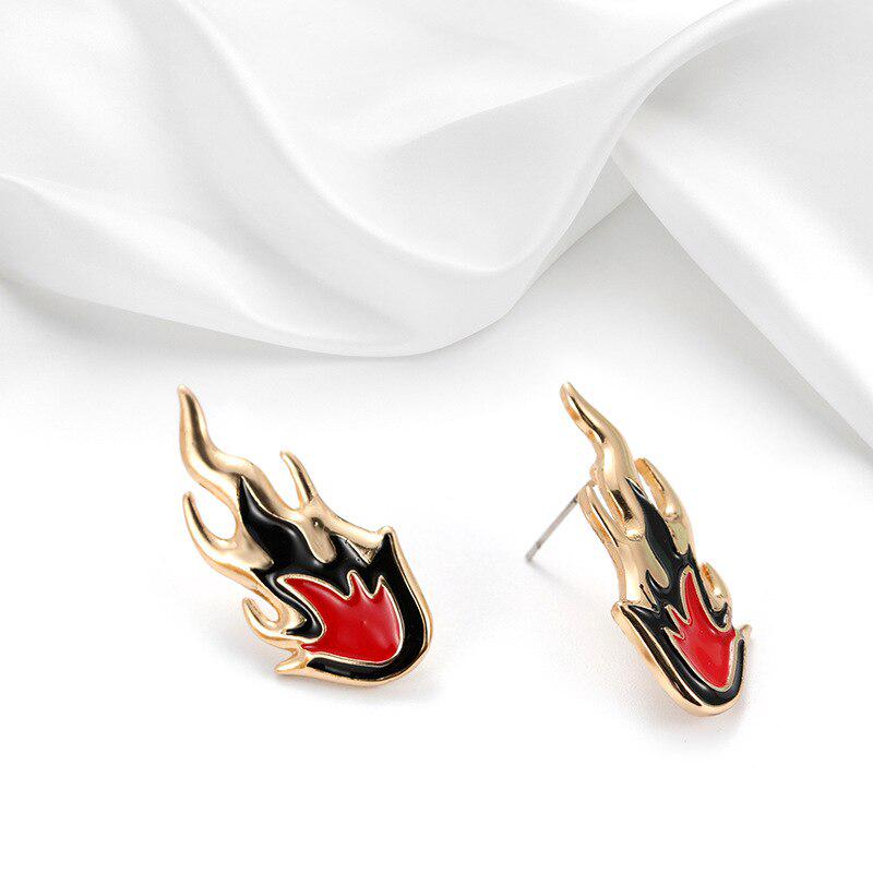 Koupit Anime BLEACH Flame Shape Earrings for Women Men Jewelry Cosplay