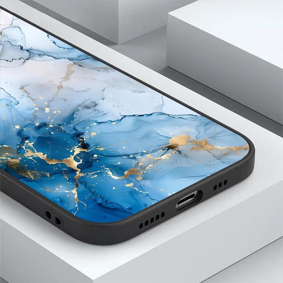 Marble Phone Case for Samsung Galaxy A51 A52 A52s A53 A54 A55 A71 A72 A21s A31 A41 A16 A50 A70s Luxury Cover