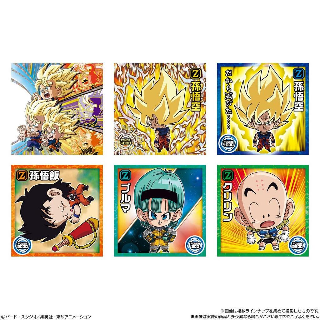 Dragon Ball Super Warrior Sticker Wafers Super Clash of Warriors 20-Piece Box (Candy Toy)