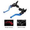Pair Motorcycle Brake   Pump Levers with Hydraulic Master Cylinder Reservoir Replacement for  