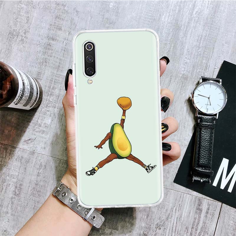 Cartoon Fruit Avocado Phone Case For Xiaomi Redmi 9 9A 9C 9T 10 10A 10C 8 8A 7 7A 6 6A K40 K20 Pro K30 S2 10X Printing Cover