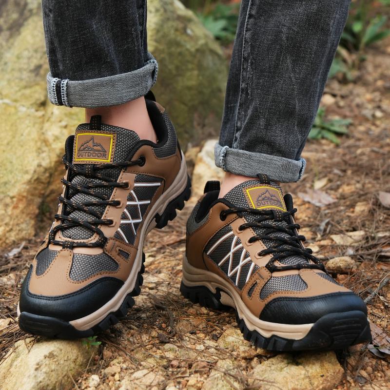40-46 Men's Plus Size Anti Slip Wear-resistant Fashionable and Casual Outdoor Hiking Shoes Hiking Shoes