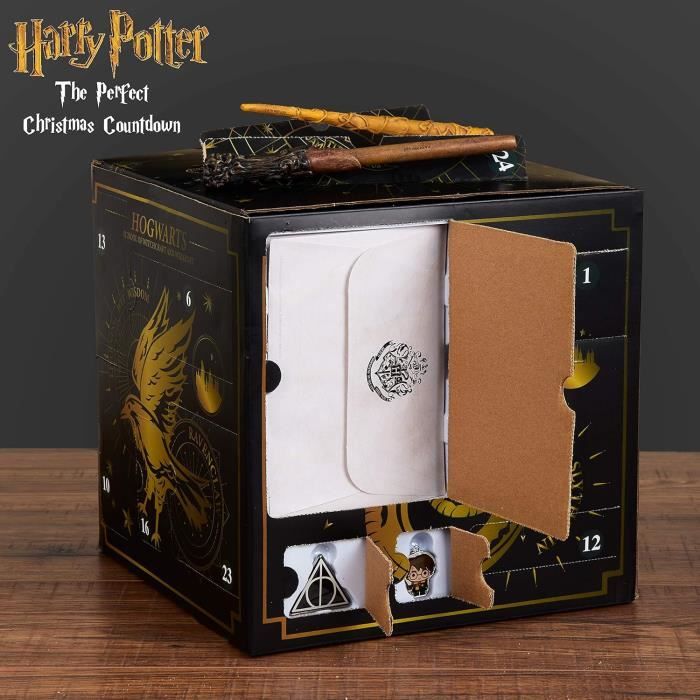 Calendrier de l'Avent - HARRY POTTER - 2024 - 24 surprises - Maison Gryffondor - Multicolore