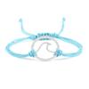 Bohemian Wax Rope Braied Bracelet for Women Men Charm Waves Adjustable Bangles Lucky String Bracelets Friends Gift Wrist Jewelry